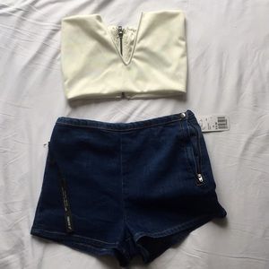 Brand new high waited shorts